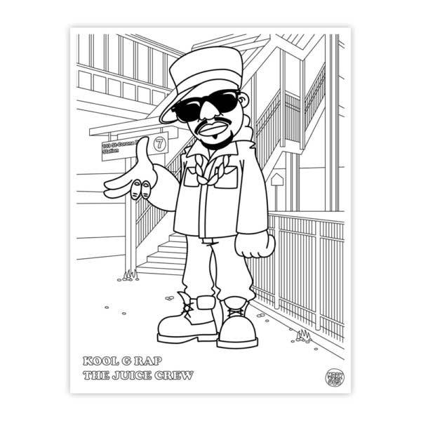Mark 563 - Hip Hop Coloring Book (Coloring Book)
