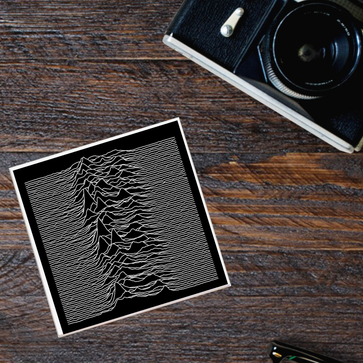 Joy Division Unknown Pleasures Album Coaster