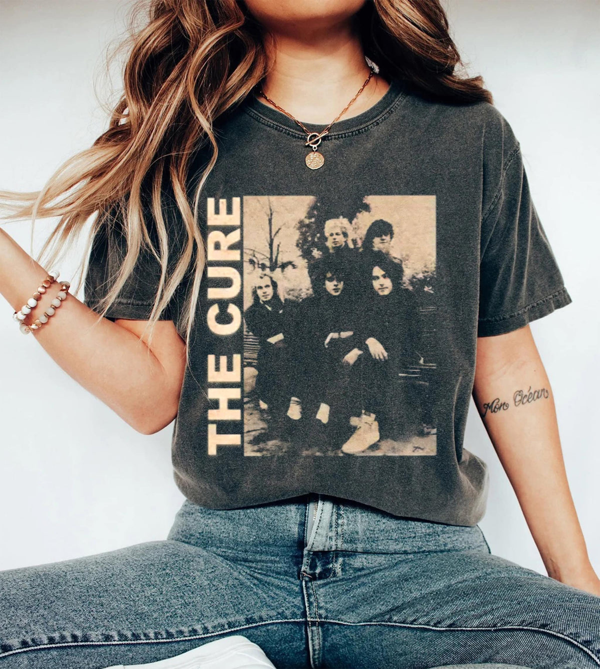 Vintage The Cure Band Tour Unisex T-shirt