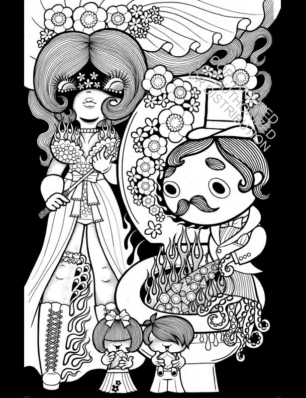 Junko Mizuno- Junko Mizuno's Coloring Book (Coloring Book)