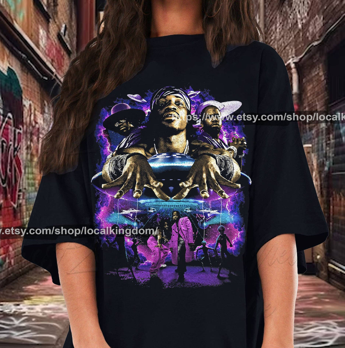 Limited Outkast Atliens T-Shirt - Unisex Gift Tee