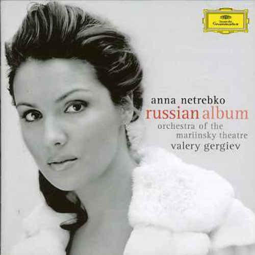 the album cover for Anna Netrebko - Russian Album