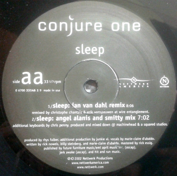 Conjure One : Sleep (12")