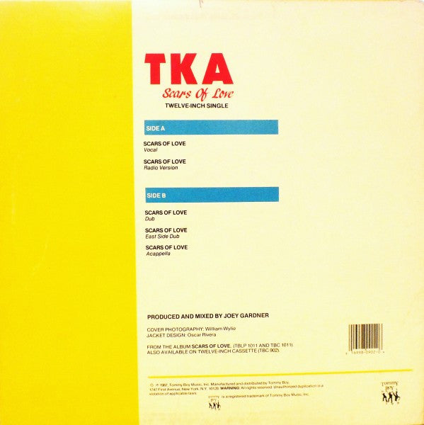 TKA : Scars Of Love (12", Single)