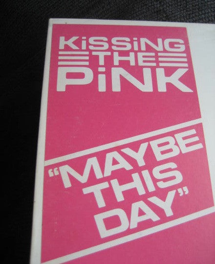 Kissing The Pink : Maybe This Day (12", Promo)