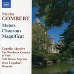 the album cover for Peter Urquhart - Motets Chansons & A Magnificat