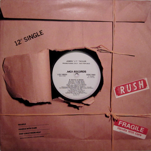 James "J.T." Taylor* : 8 Days A Week (12", Promo)