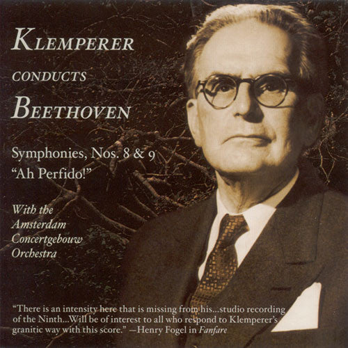 Otto Klemperer - Klemperer dirige la Sinfonía 9 (CD)
