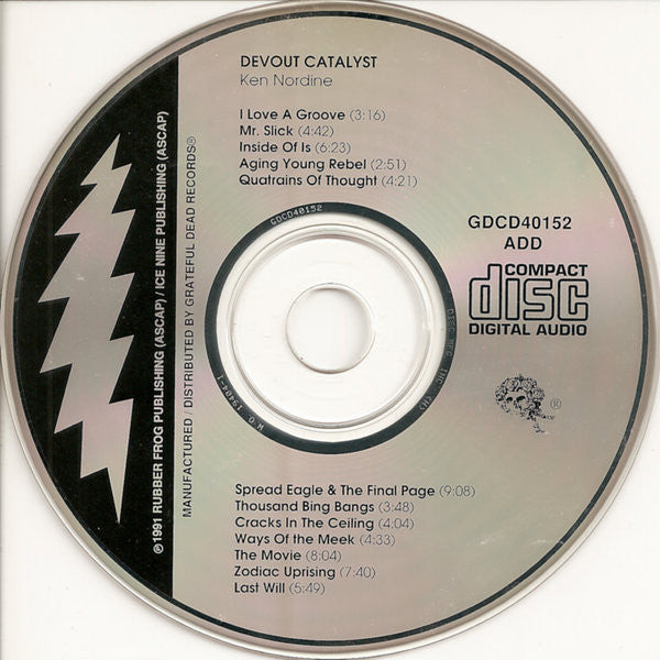 Ken Nordine : Devout Catalyst (CD, Album)