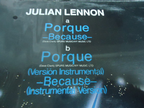 Julian Lennon : Porque (12")