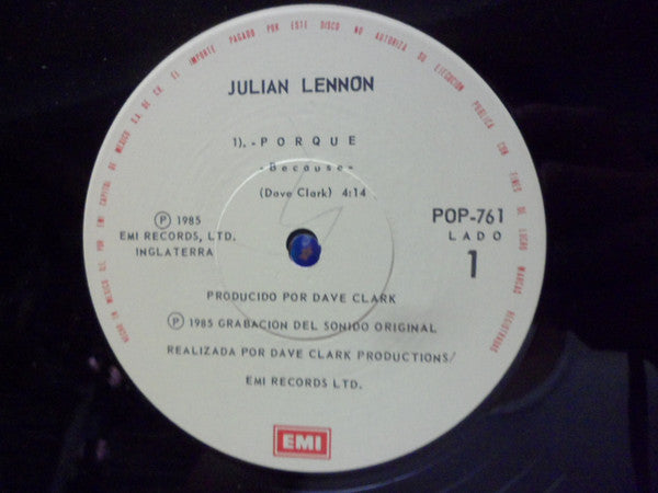Julian Lennon : Porque (12")