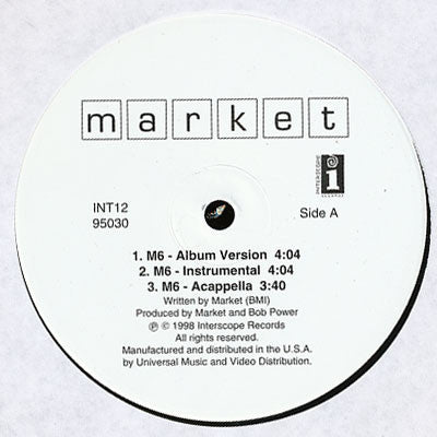 Market : M6 (12")