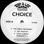 Choice (2) : Runnin' Me Hot (12", Smplr)