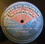 Cashmere (2) : Let The Music Turn You On (12", Promo)