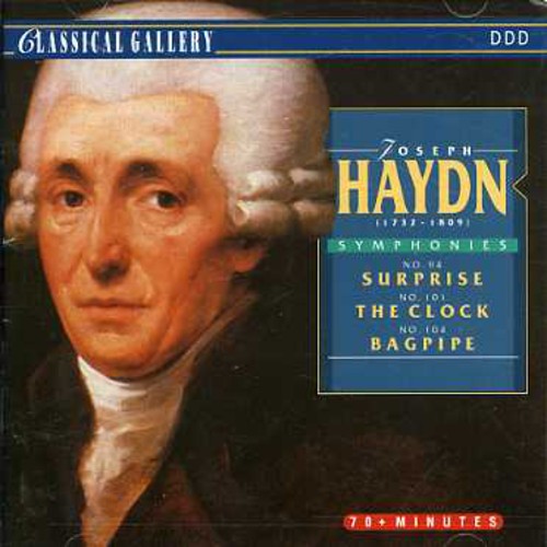 the album cover for Haydn / Cassuto / Nova Filarmonia Portuguesa - Haydn: Sym Nos 94 / 101 & 104