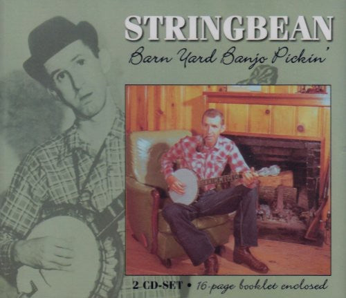 the album cover for Stringbean - Barynyard Banjo Pickin