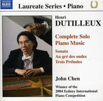 the album cover for John Chen - Complete Solo Piano Music