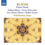 the album cover for Wolf Harden - Piano Music 3