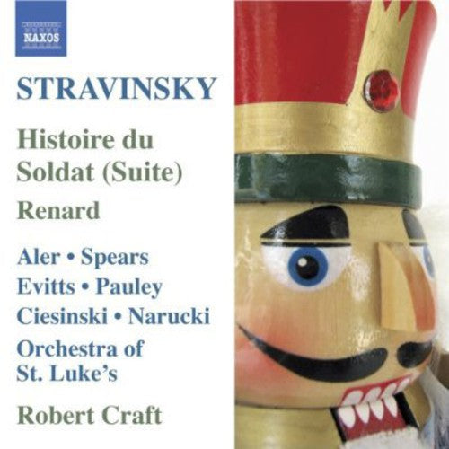 Robert Craft - Historia del soldado Renard (CD)
