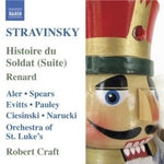 Robert Craft - Historia del soldado Renard (CD)