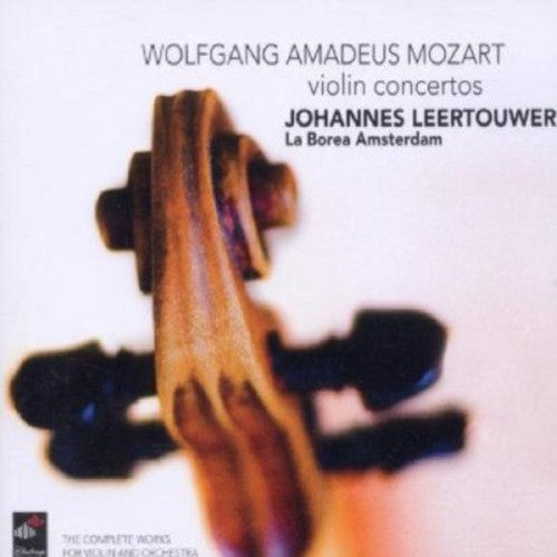 the album cover for Johannes Leertouwer - Violin Concertos