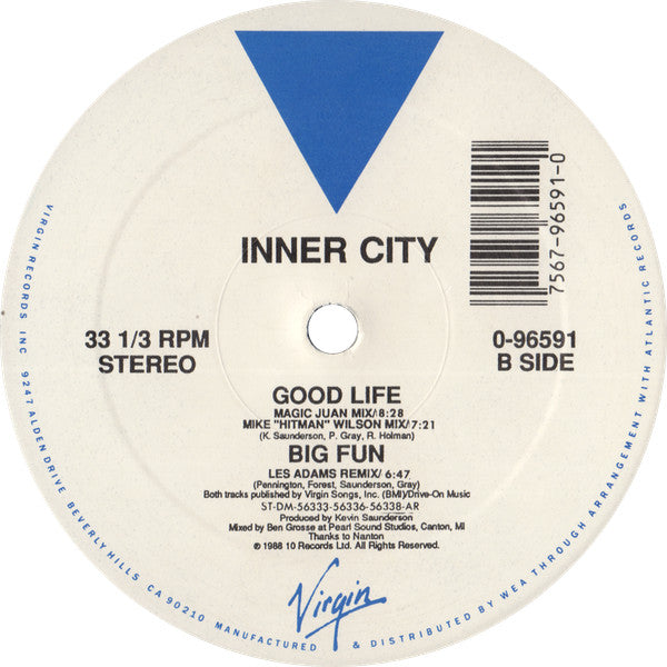 Inner City : Good Life (12")