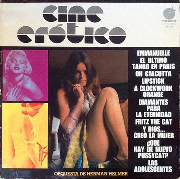 Orquesta De Herman Helmer : Cine Erótico (LP, Album)