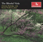 the album cover for Christine Rutledge - Blissful Viola