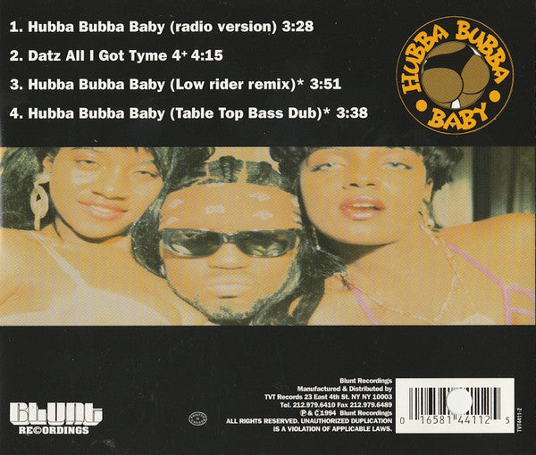 Kinsui* : Hubba Bubba Baby (CD, Single)