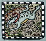 the album cover for Bullfrog Jumped Childrens Folksongs From The Byr - Bullfrog Jumped: Children's Folksongs From The Byron Arnold Collection