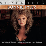 the album cover for Bonnie Tyler - Super Hits