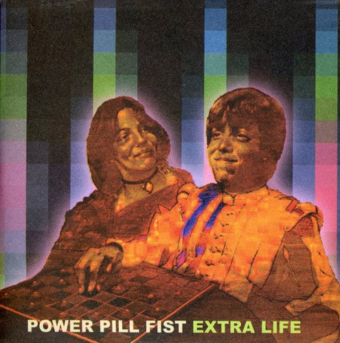 the album cover for Power Pill Fist - Extra Life
