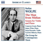 the album cover for S. WOLPE - Man from Midian