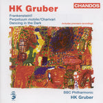 the album cover for H.K. Gruber - Frankenstein / Perpetuum Mobile / Dancing in Dark