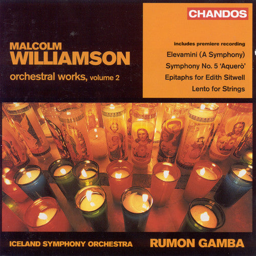 the album cover for Rumon Gamba - Orchestral Works 2