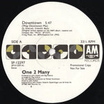 One 2 Many : Downtown (12", Promo)