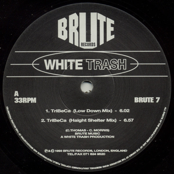 White Trash : TriBeCa (12")