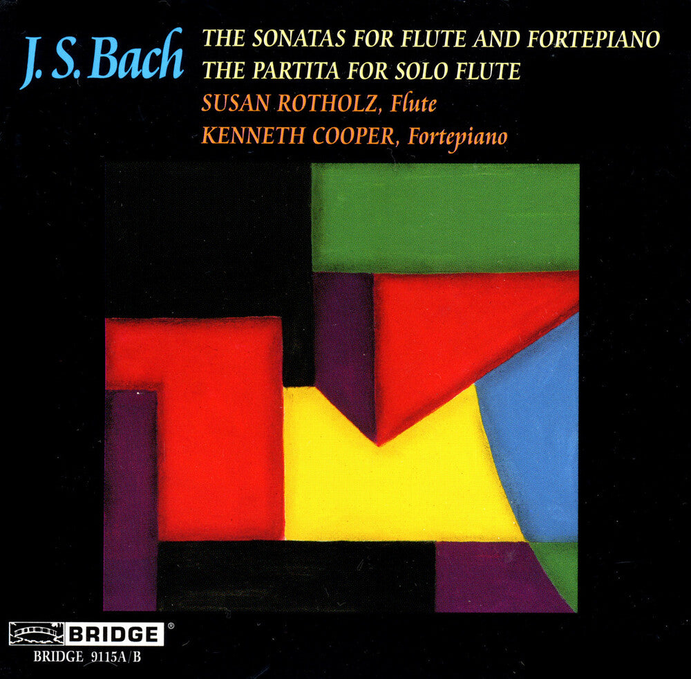 the album cover for Susan Rotholz - Sonatas for Flute & Fortepiano