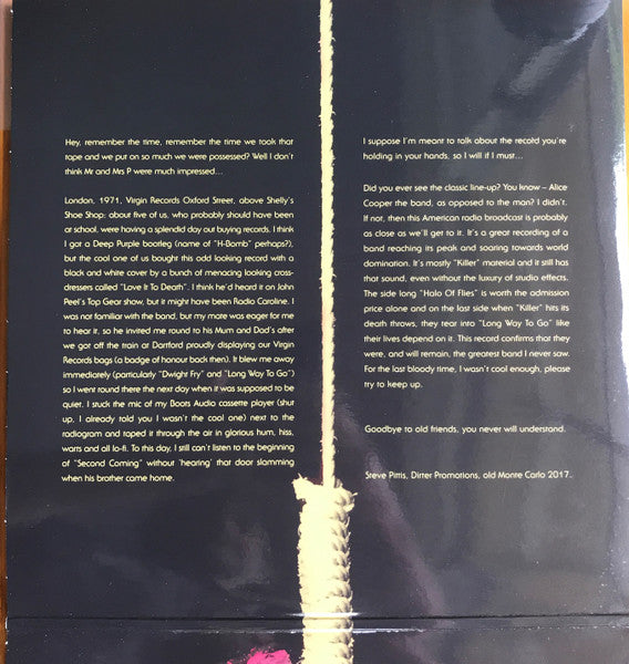 Alice Cooper : Mar Y Sol (2xLP, Unofficial)