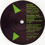 Voyou : Houseman / Germany Calling (12", Reg)