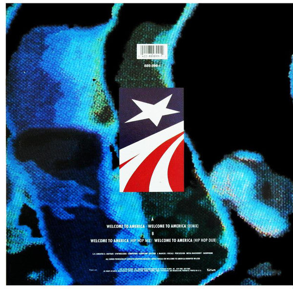 Die Warzau : Welcome To America (12", Single)