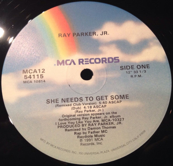 Ray Parker, Jr.* : She Needs To Get Some (12", Single)