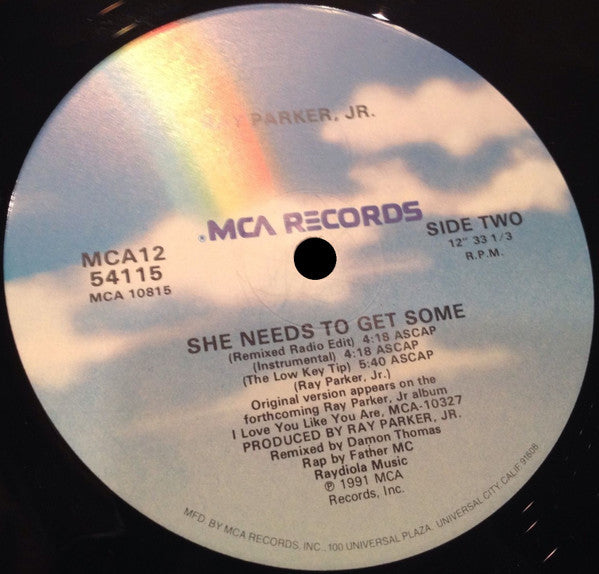 Ray Parker, Jr.* : She Needs To Get Some (12", Single)