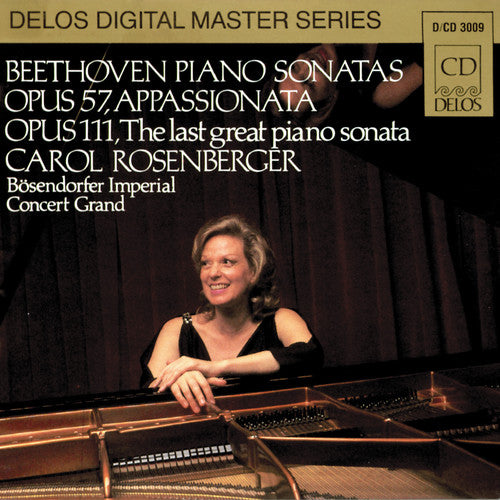 the album cover for Carol Rosenberger - Piano Sonatas