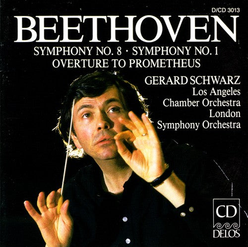 the album cover for Gerard Schwarz - Creatures of Prometheus Overture