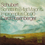 the album cover for Carol Rosenberger - Piano Sonata / Impromptus