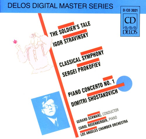 the album cover for Gerard Schwarz - Soldier's Tale