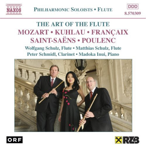 the album cover for Wolfgang Schulz - Art of the Flute / Various