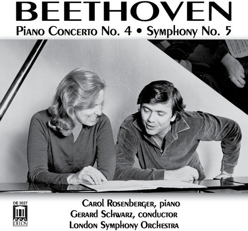 the album cover for Gerard Schwarz - Beethoven /