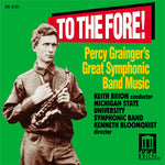 the album cover for Michigan State University Symphonic Band - Great Symphonic Band Music